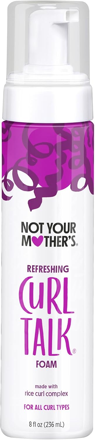 Not Your Mother's Curl Talk Refreshing Curl Foam, 8 oz (236 ml)